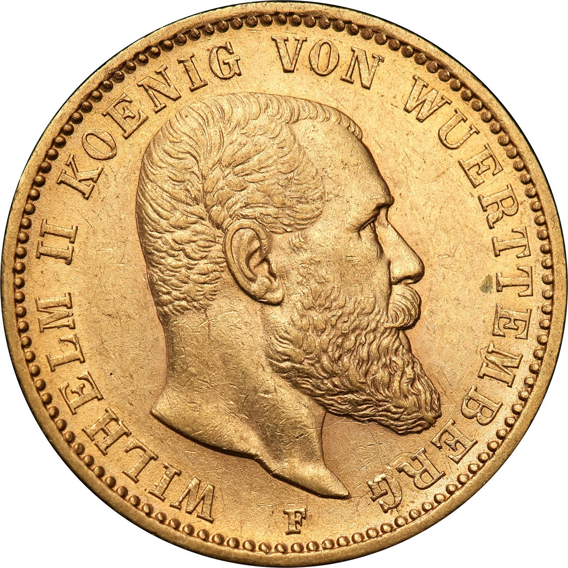 Niemcy, Wirtembergia. Wilhelm II. 20 marek 1897